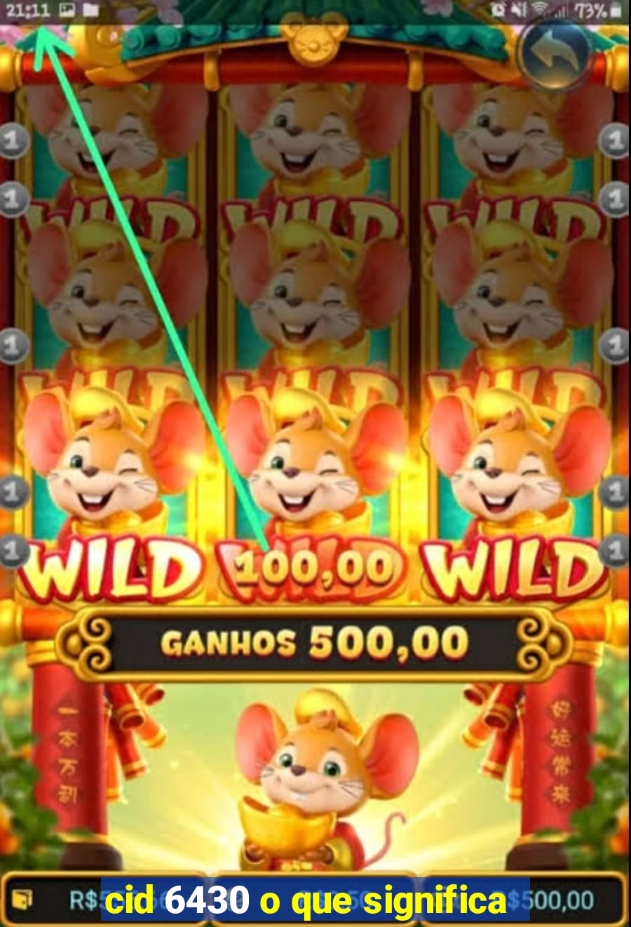 cid 6430 o que significa